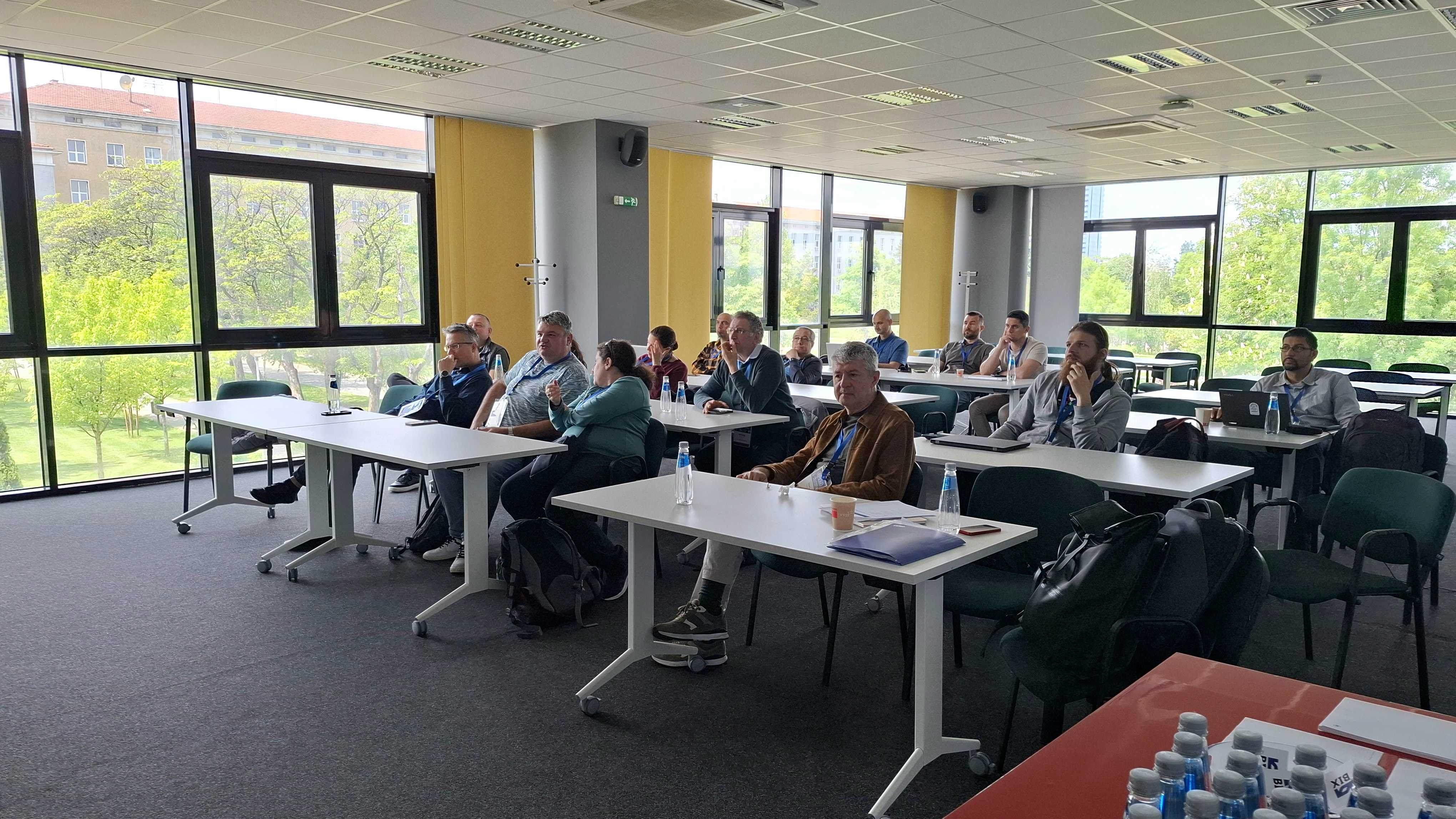 Attendees gathered at Sofia Tech Park